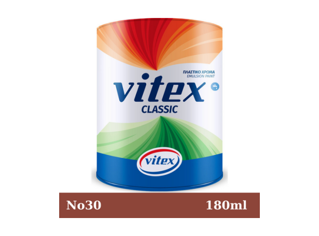 Vitex Classic Πλαστικό Χρώμα No30 Κεραμιδί 180ml