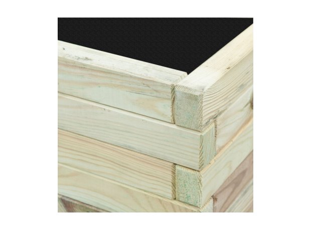 Γλάστρα FBS50 τετράγωνη Μ50xΠ50xΥ35cm