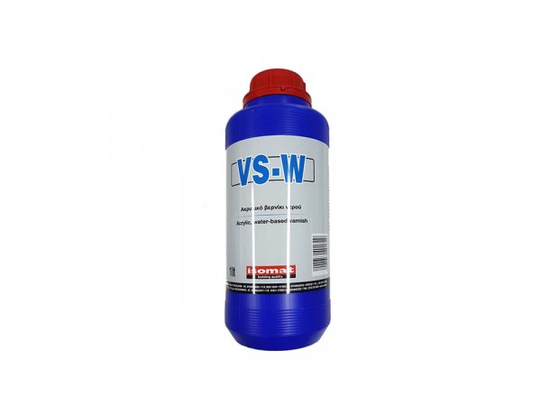 VS W 1L Ακρυλικό βερνίκι νερού ISOMAT