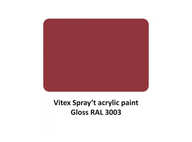 Vitex Spray’t acrylic paint Gloss RAL 3003 κόκκινο