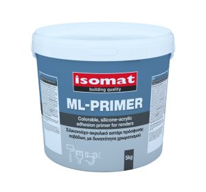 ML-PRIMER 5kg, Λευκό. Σιλικονούχο ακρυλικό αστάρι