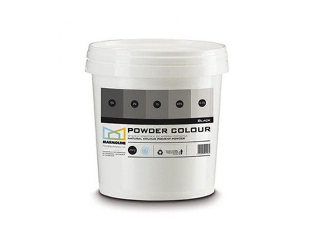 POWDER COLOUR Φυσική χρωστική για πατητή & σοβά. Black 250gr