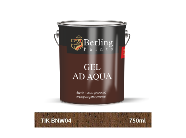 GEL Νερού 750ml Τικ Βερνίκι εμποτισμού Σατινέ