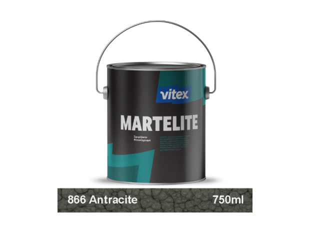 MARTELITE 866 ANTHRACITE 750ΜL-Σφυρήλατο χρώμα