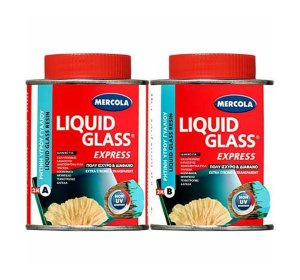 Mercola Liquid Glass Ρητίνη Υγρού Γυαλιού 2 Συστατικών 3kg