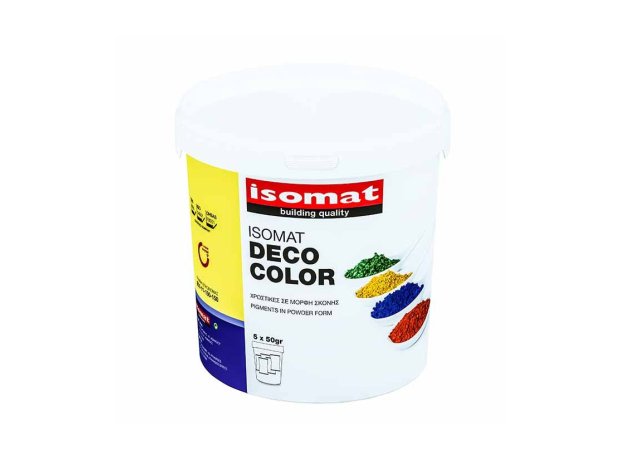 ISOMAT DECO COLOR κεραμιδί 0.25kg Χρωστικές σε μορφή σκόνης