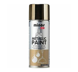 Σπρέι Βαφής Metallic Paint με Μεταλλικό Εφέ Gold Effect 400ml