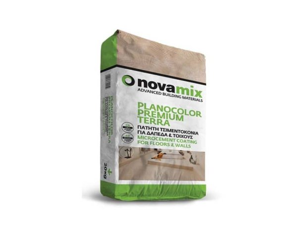 Novamix Planocolor Premium Terra Πατητή Λευκή 20kg