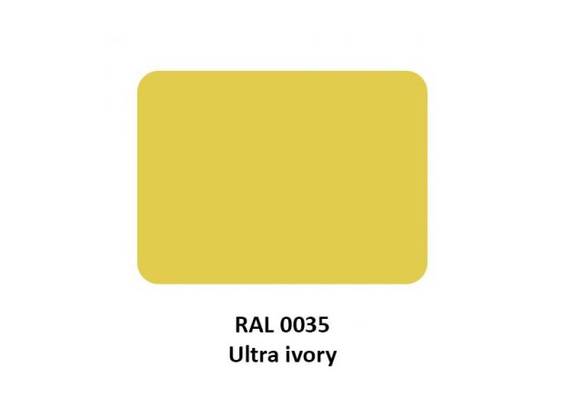 Χρωστική υγρή RAL 0035 Ultra ivory, Ιβουάρ
