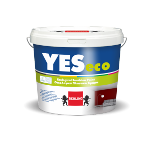 Yes eco 9lt Λευκό οικολογικό πλαστικό χρώμα