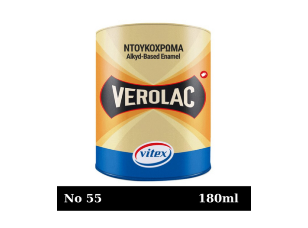 Verolac 180ml Νο 55 Gloss Ντουκόχρωμα