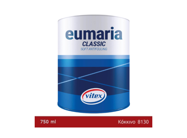 CLASSIC. Υφαλόχρωμα  μαλακό. Oxide red 750ml