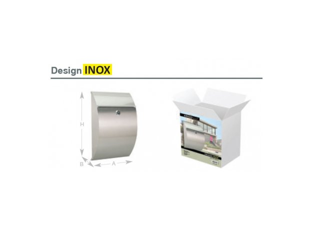 Design, Γραμματοκιβώτιο INOX