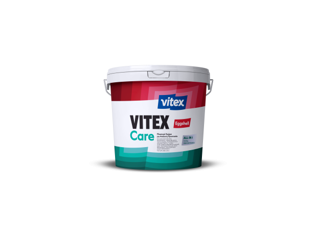 VITEX CARE EGGSHELL 750ml Λευκό πλαστικό χρώμα