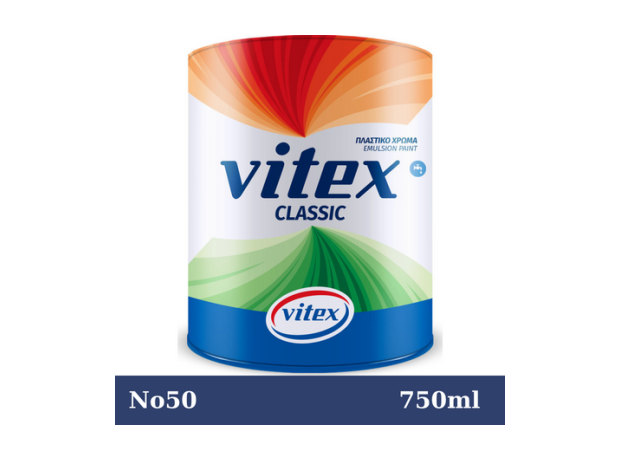 Vitex Classic Πλαστικό Χρώμα No50 Μπλε 750ml