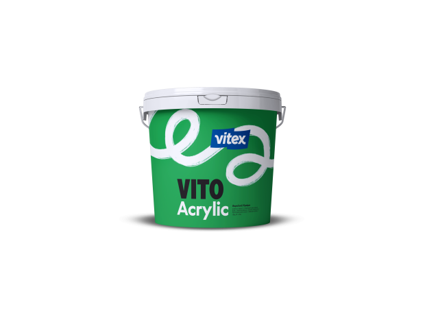 Vitex Vito Πλαστικό Χρώμα Ακρυλικό για Εξωτερική Χρήση 9lt