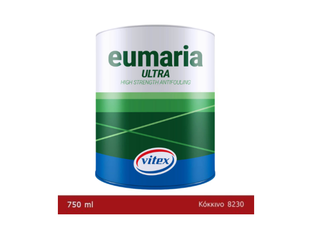 EUMARIA ULTRA RED 750ΜL-Αυτοκαθαριζόμενο Υφαλόχρωμα