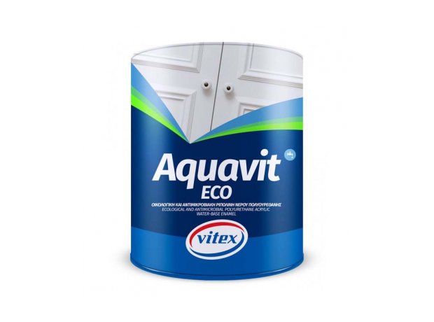 Aquavit eco 2,5L Οικολογική ριπολίνη νερού. Λευκό Σατινέ