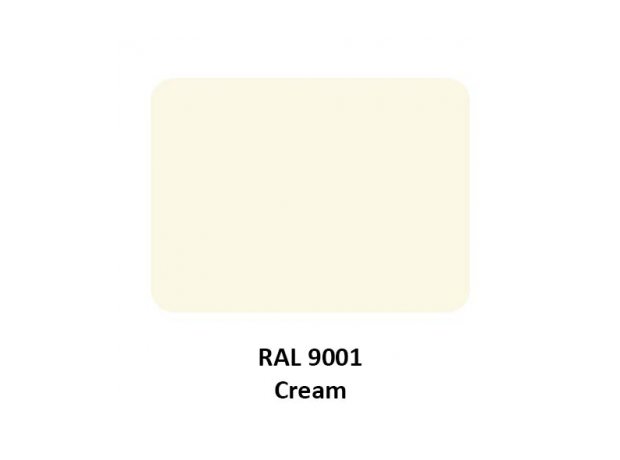 Χρωστική υγρή RAL 9001 Cream κρέμ εκρού