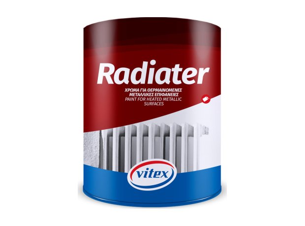 Vitex Βερνικόχρωμα Καλοριφέρ Radiater 0.75lt Λευκό