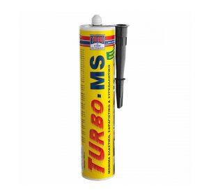 TURBO-MS 290ml Μαύρο Μόνιμα ελαστικό σφραγιστικό