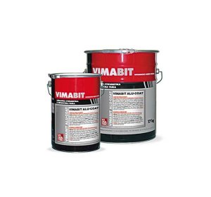 Ασφαλτική βάση χρώματος αλουμινίου VIMABIT ALU-COAT 5kg