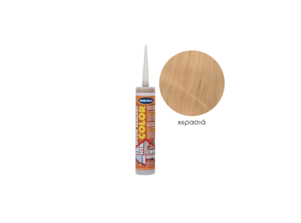 Mercola Wood Sealant Color Μαστίχη Ξύλου Κερασιά 280ml