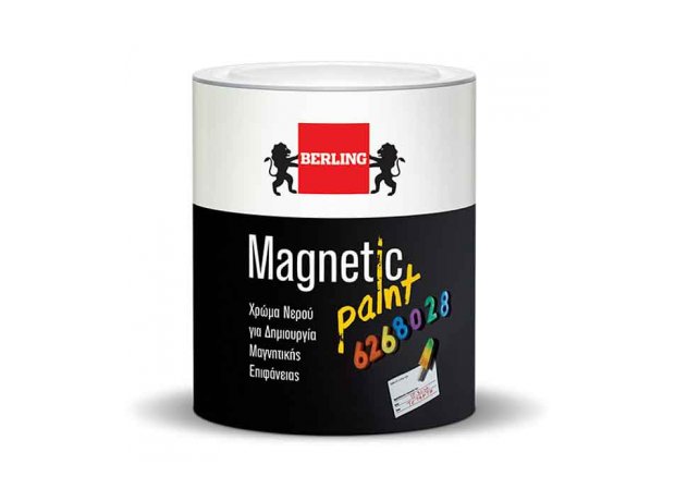 Magnetic paint 750ml Μαύρο Μαγνητικό χρώμα νερού