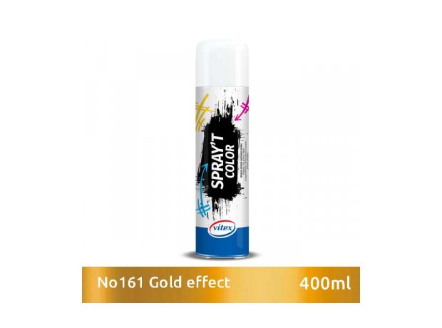 Spray't 161 Golden effect. Σπρέι ακρυλικής βάσης. Χρυσό 400ml