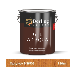 GEL Νερού 750ml Όρεγκον Βερνίκι εμποτισμού Σατινέ