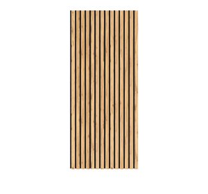 Acoustic mdf 3D Panel comfort 8090 Pecan 0,9/60/278 cm